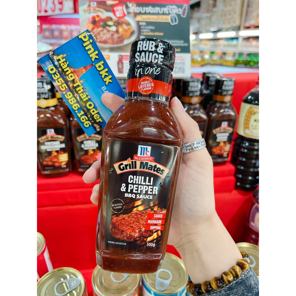 Sốt ướp sườn Chilli Pepper BBQ Sauce