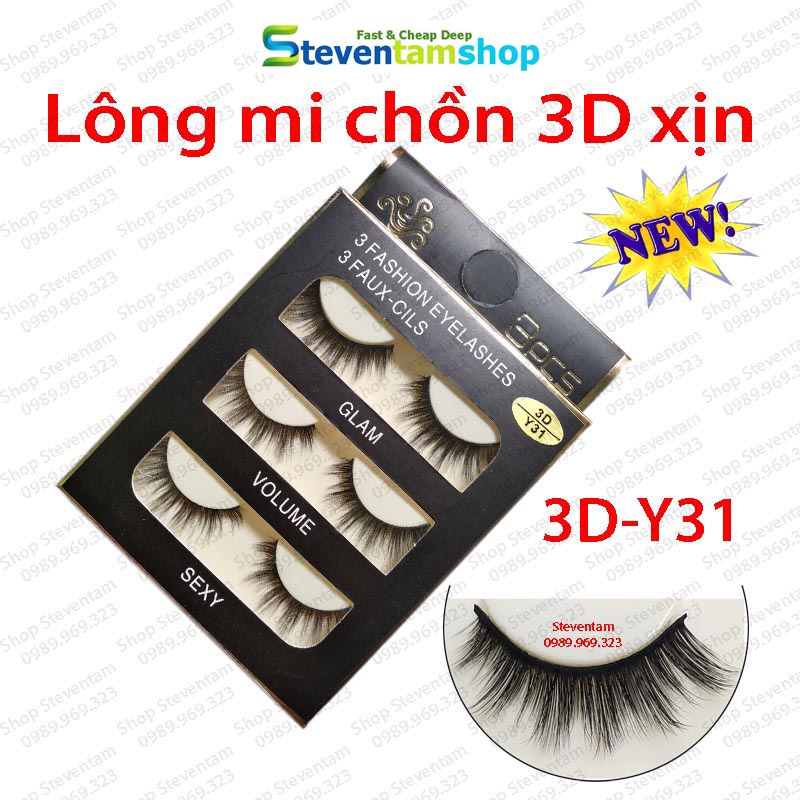 Lông mi chồn 3D mã số Y31