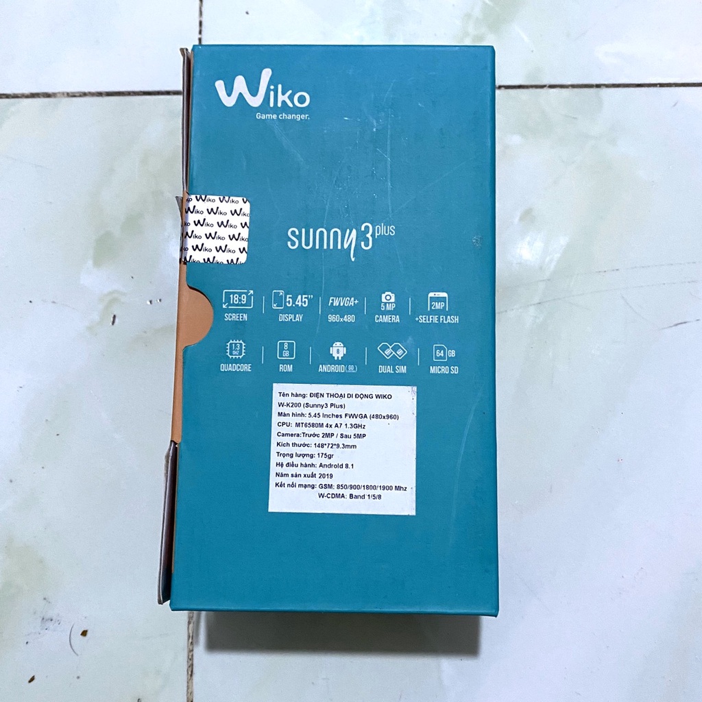 Điện Thoại Giá Rẻ Wiko Sunny 3 Plus