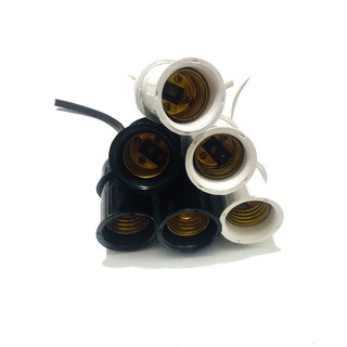 Đuôi chui đèn E27 E14 12 bóng gắn tường treo chống nước mưa ngoài trời theo lựa chọn như hình ảnh