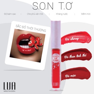 SON TƠ LỤA - 4D Son lì thời trang Hàn Quốc