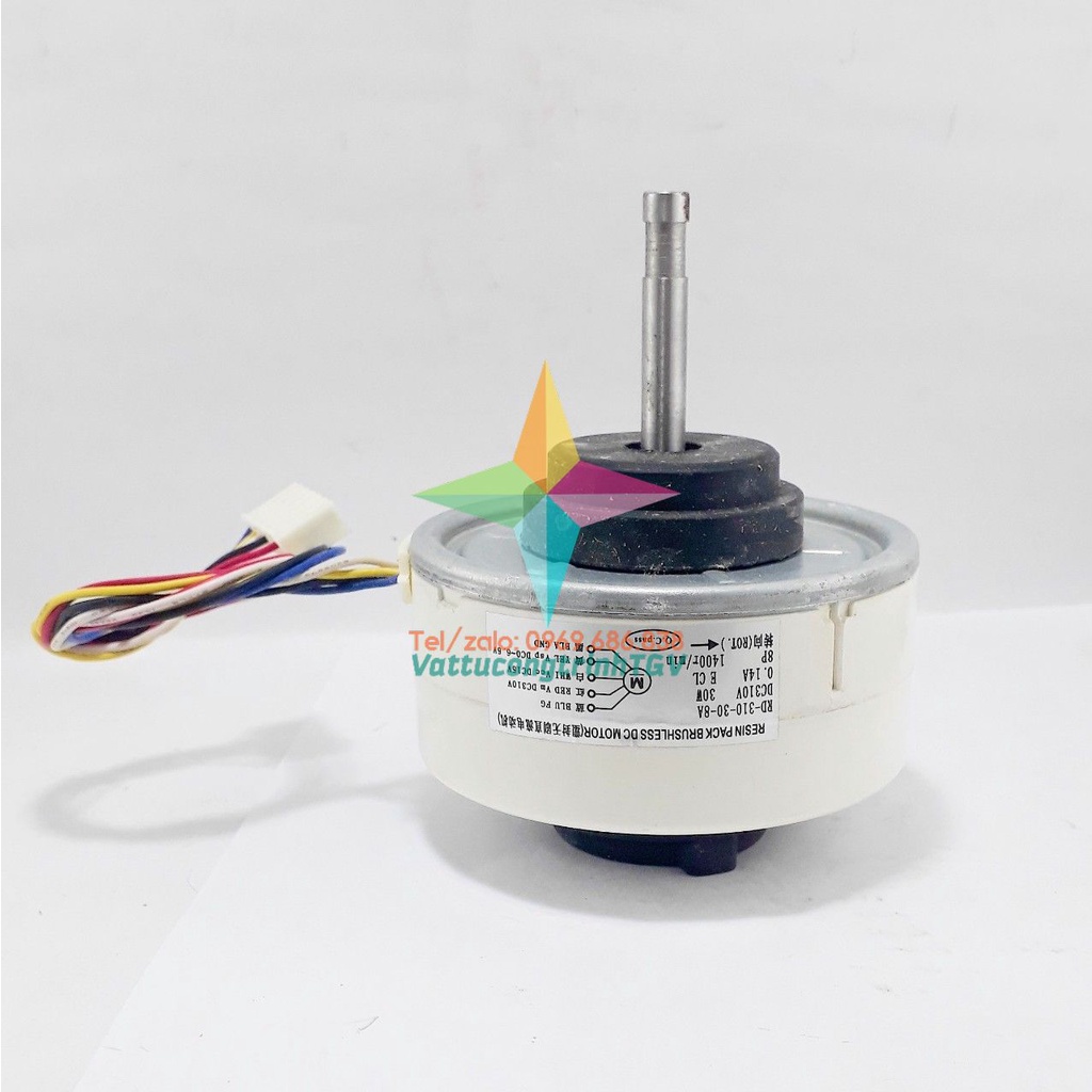 Quạt màn lạnh điều hòa MITSUBISHI Inverter DC310V- 30W-5 dây