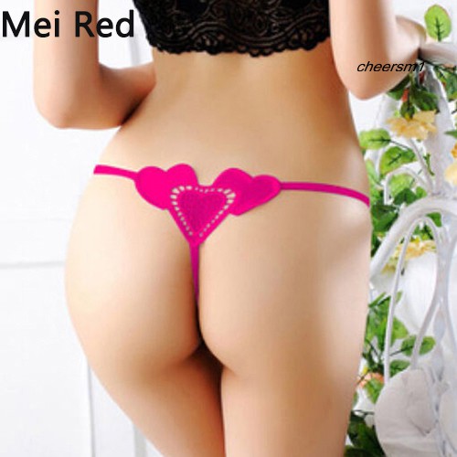 Women Sexy Heart Strappy G-string Panties Knickers Underwear Sleepwear | BigBuy360 - bigbuy360.vn