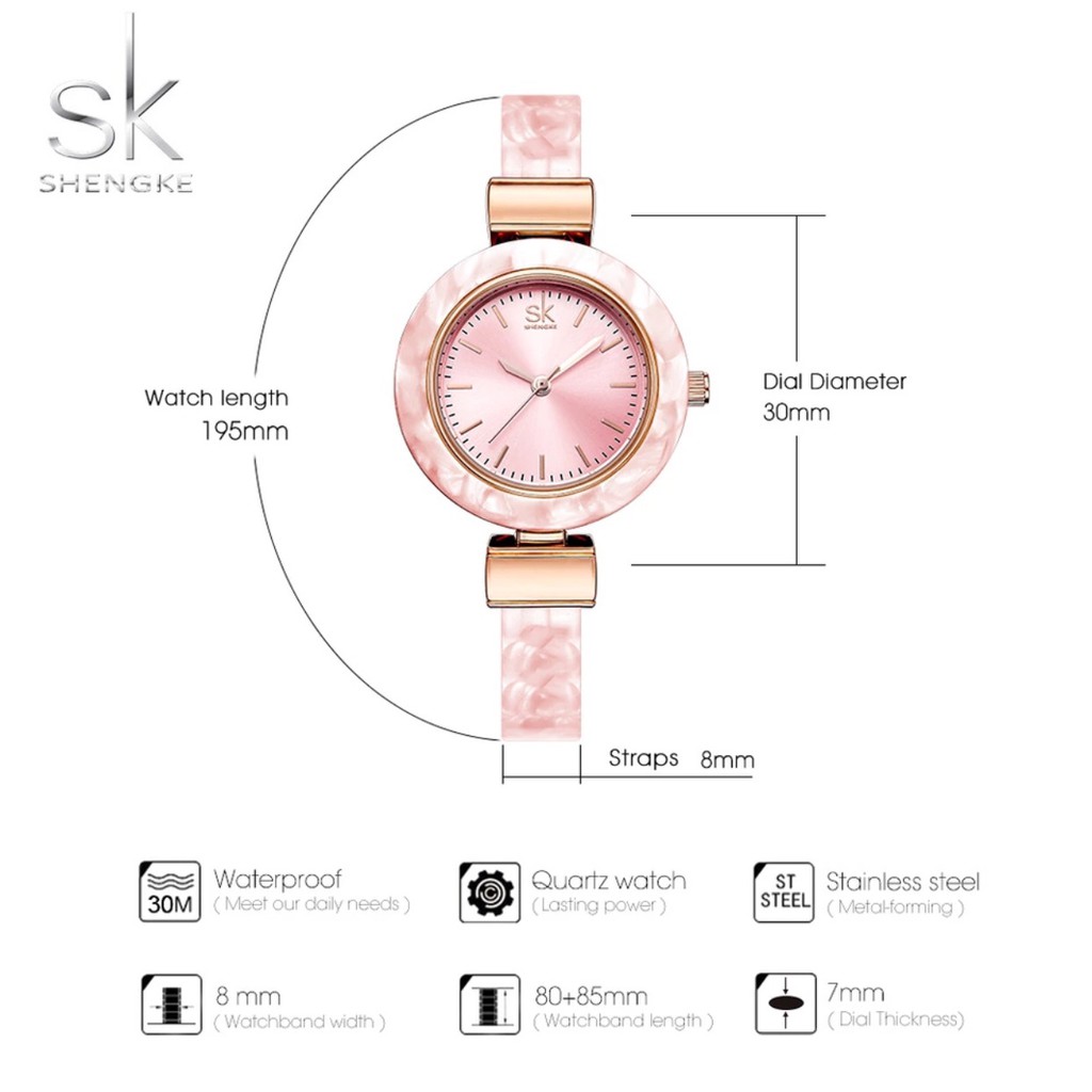 [SHENGKE OFFICIAL] Đồng hồ nữ Shengke Korea K0070L chính hãng | BigBuy360 - bigbuy360.vn