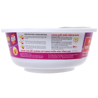 Thùng 12 tô phở thịt bò Vifon 120g ( có gói thịt thật)