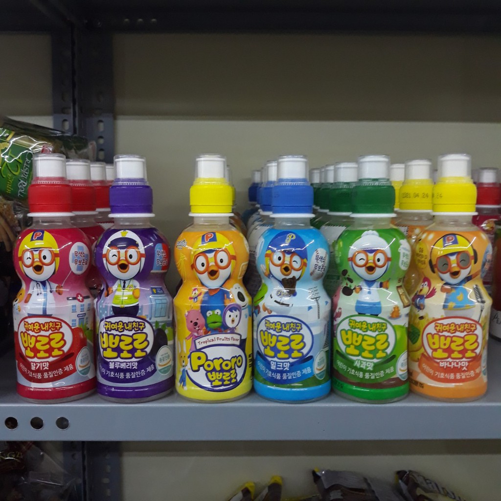 Nước uống Pororo Nội địa Hàn Quốc (6 Vị: Chuối, Việt Quất, Dâu, Táo, Trái cây, Sữa) | BigBuy360 - bigbuy360.vn