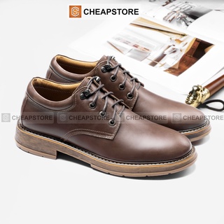 Giày tây công sở nam CHEAPSTORE CS538 - Giày tăng chiều cao da bò thật (bảo hành 24 tháng)