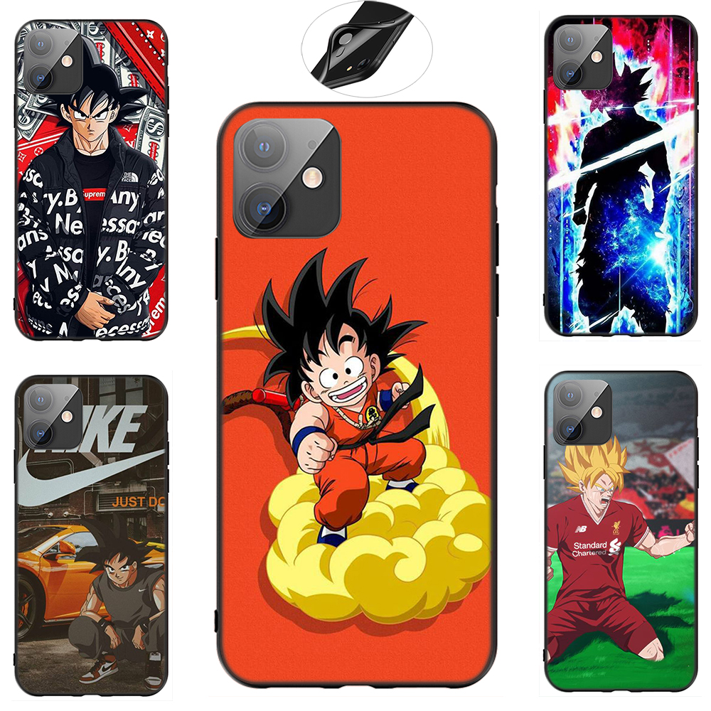 iPhone XR X Xs Max 7 8 6s 6 Plus 7+ 8+ 5 5s SE 2020 Casing Soft Case 45LU Dragon Ball Z  Swag mobile phone case