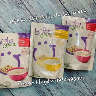 BỘT ĂN DẶM BUBS Date 2020