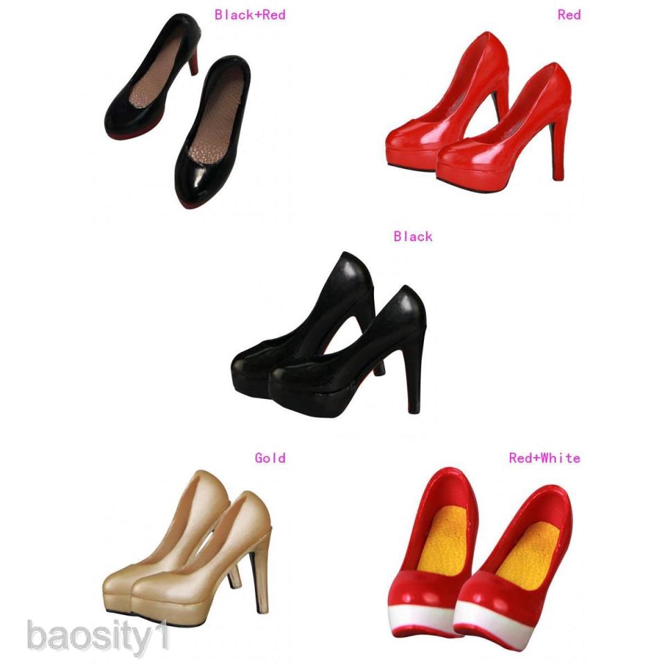 Giày Cao Gót Dành Cho Mô Hình Búp Bê nữ 12 ''