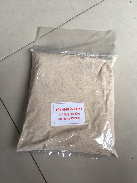 0,5kg bột tỏi nguyên chất