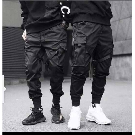 Quần Jogger Nam Túi Hộp Nhiều Túi Dây Khóa Gài Màu Đen ANH DUY SHOP JG02 | BigBuy360 - bigbuy360.vn