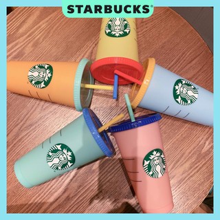 Ly cốc nhựa đổi màu STARBUCKS COLOR CHANGING CUPS dung tích 710ml [ Tặng nút chống tràn]