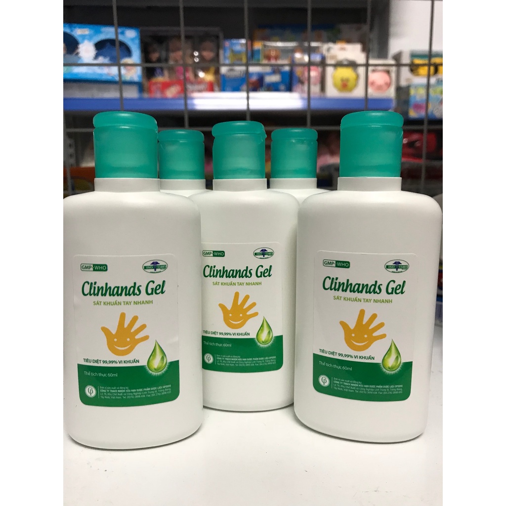 Nước rửa tay khô diệt khuẩn dạng gel Clinhand 70ml | BigBuy360 - bigbuy360.vn
