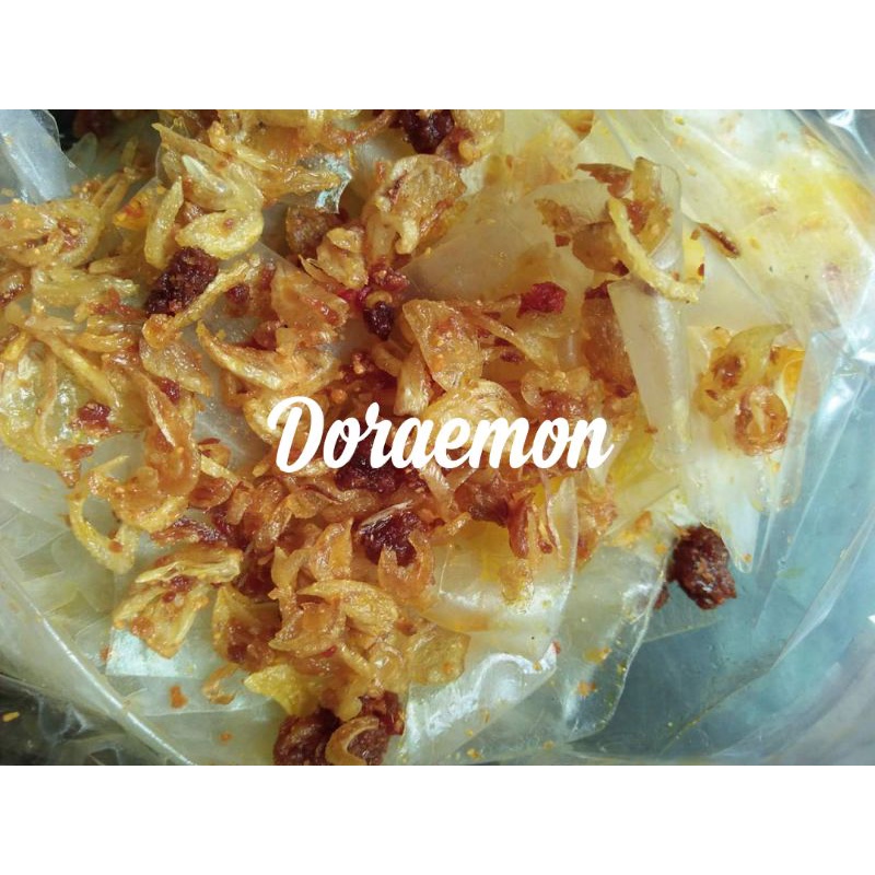 500g rìa phơi sương, muối tôm ngon, sa tế, hành phi