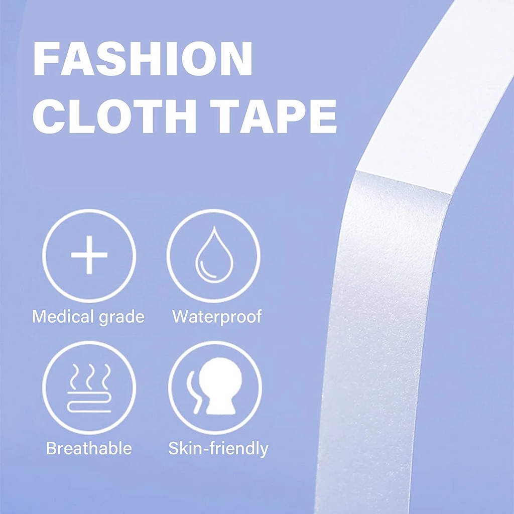 Túi 36 Miếng Dán Cố Định Quần Lót / Áo Ngực Vô Hình Cổ Chữ V Trong Suốt Chống Trượt Hai Mặt Dành Cho Nữ