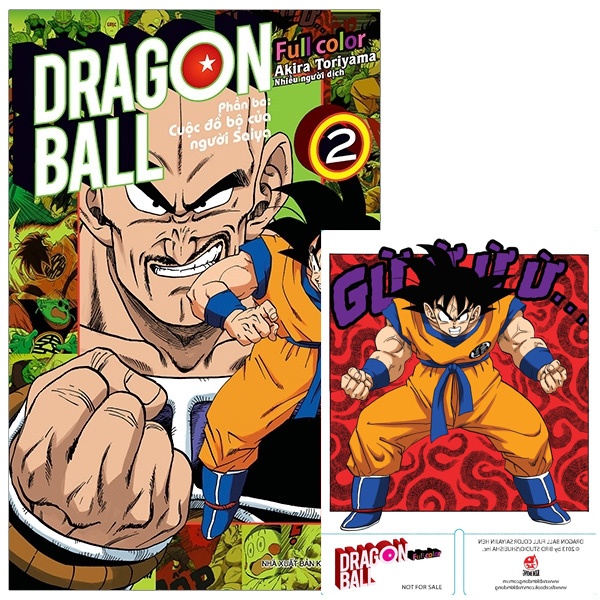 Sách Dragon Ball Full Color - Phần Ba: Cuộc Đổ Bộ Của Người Saiya - Tập 2 - Tặng Kèm Standee PVC