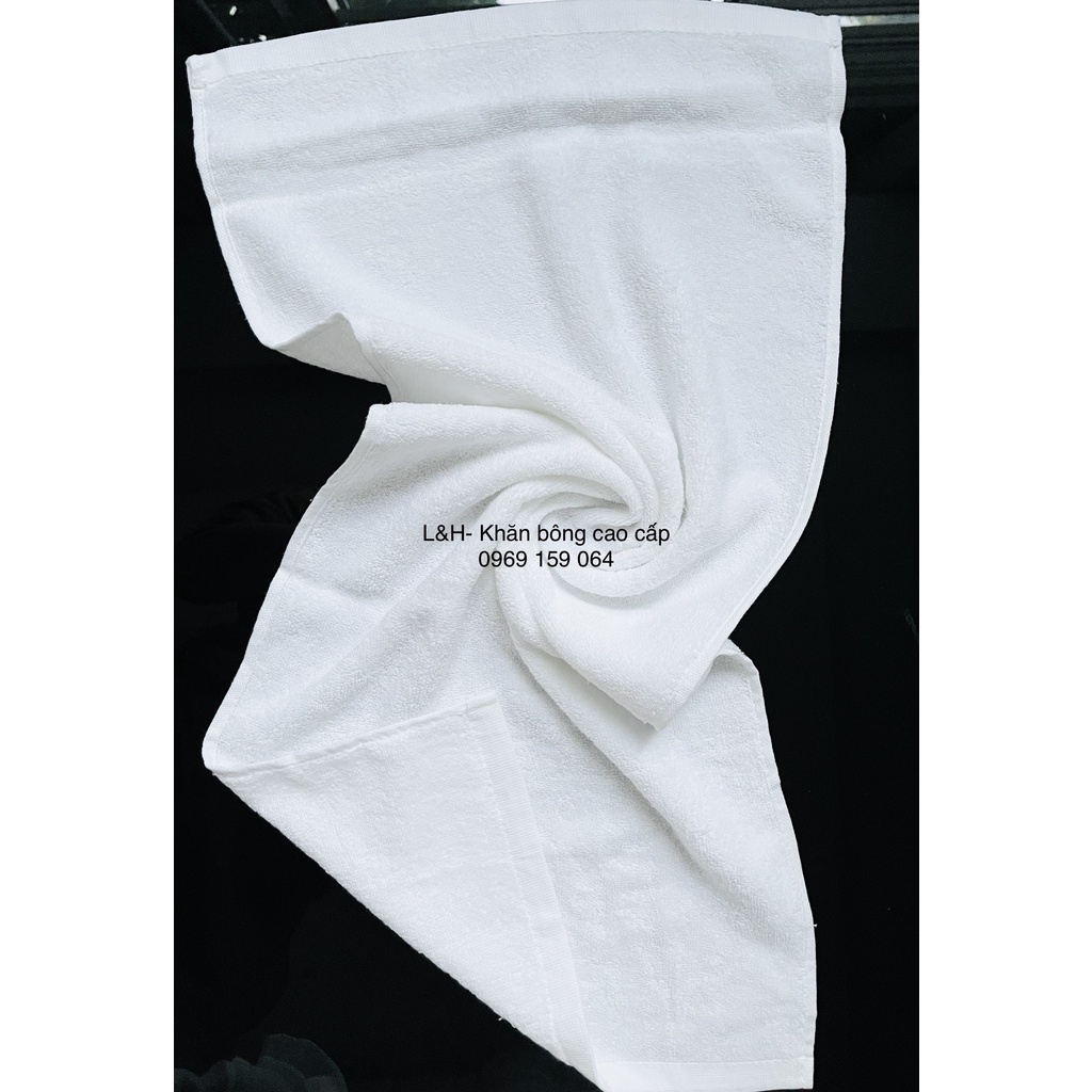 Khăn mặt khách sạn loại cao cấp, KT 34x80cm, nặng 110g