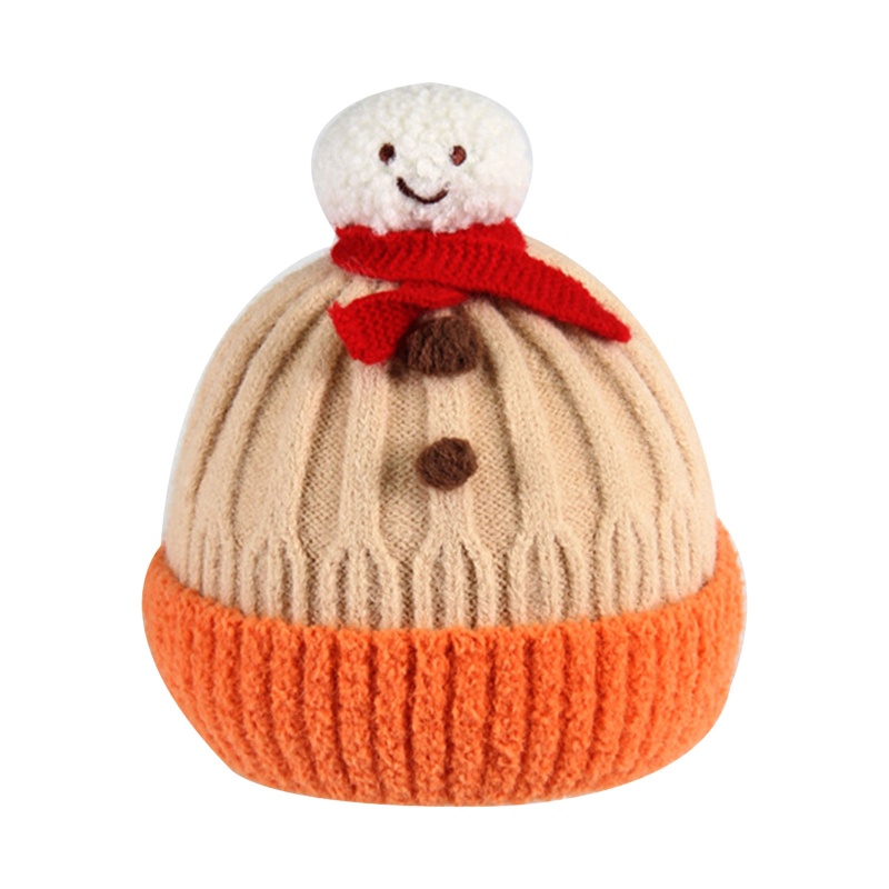 Mũ beanie Mềm Mại Giữ Ấm Mùa Đông Dành Cho Bé Sơ Sinh