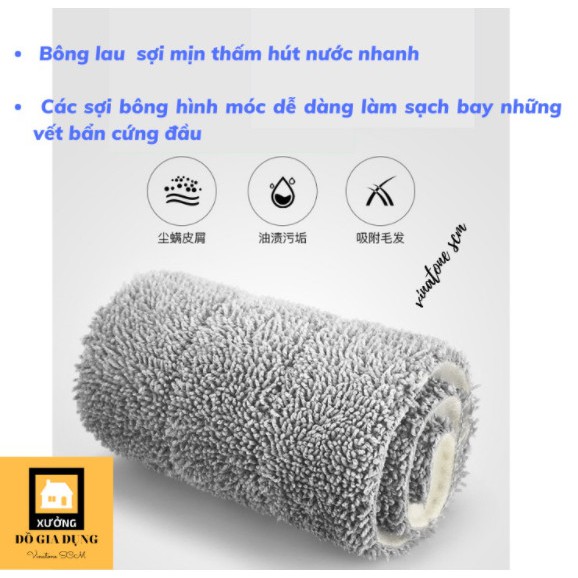 Cây Lau Nhà Phun Nước, Khử Khuẩn [AN TOÀN PHÒNG DỊCH] [Water Spray Mop] cao cấp, đầu xoay 360* [đa năng 2 TRONG 1]SCM 03