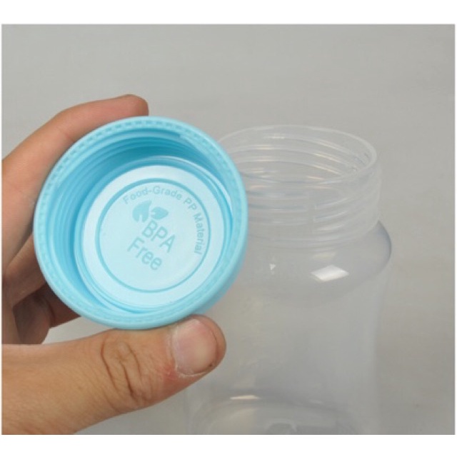 [DÀY CỨNG CHỊU NHIỆT CAO] Bình Trữ Sữa, Bình Đựng Sữa Cổ Rộng Cho Bé 180ml - ANNIE BABY