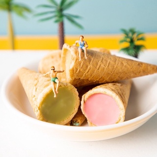 BÁNH ỐC QUẾ ICE CREAM DẠNG XÔ