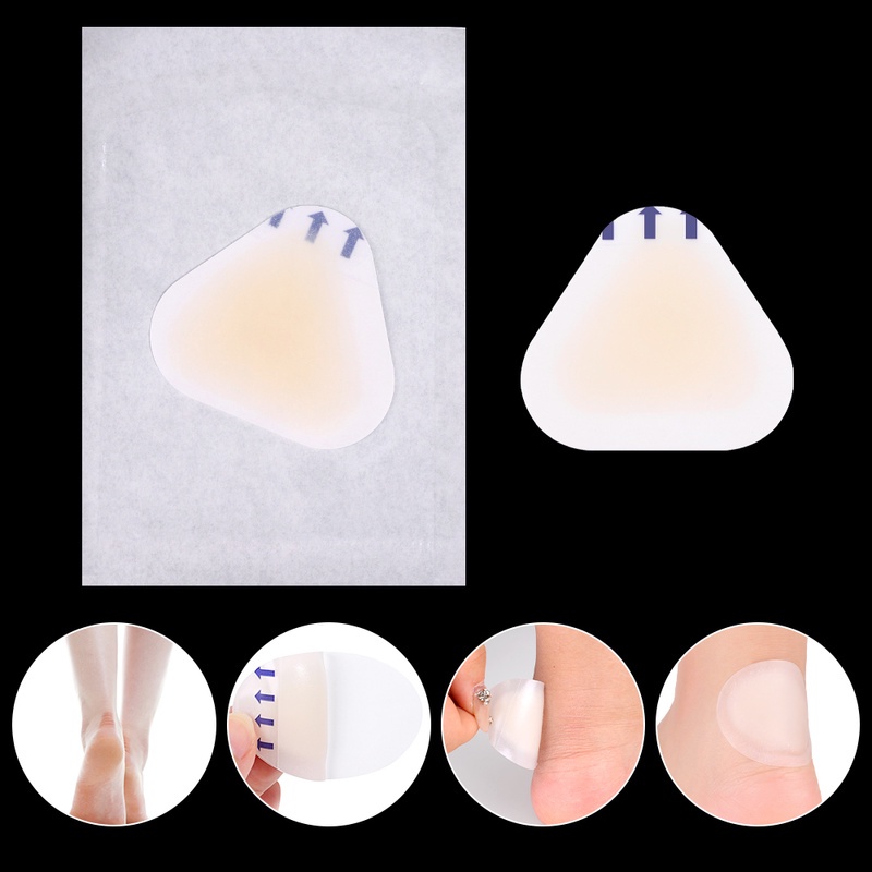 1 Miếng Dán Gót Chân Nhiều Mẫu Bằng Hydrogel Mềm Mại Chống Nước Giảm Đau