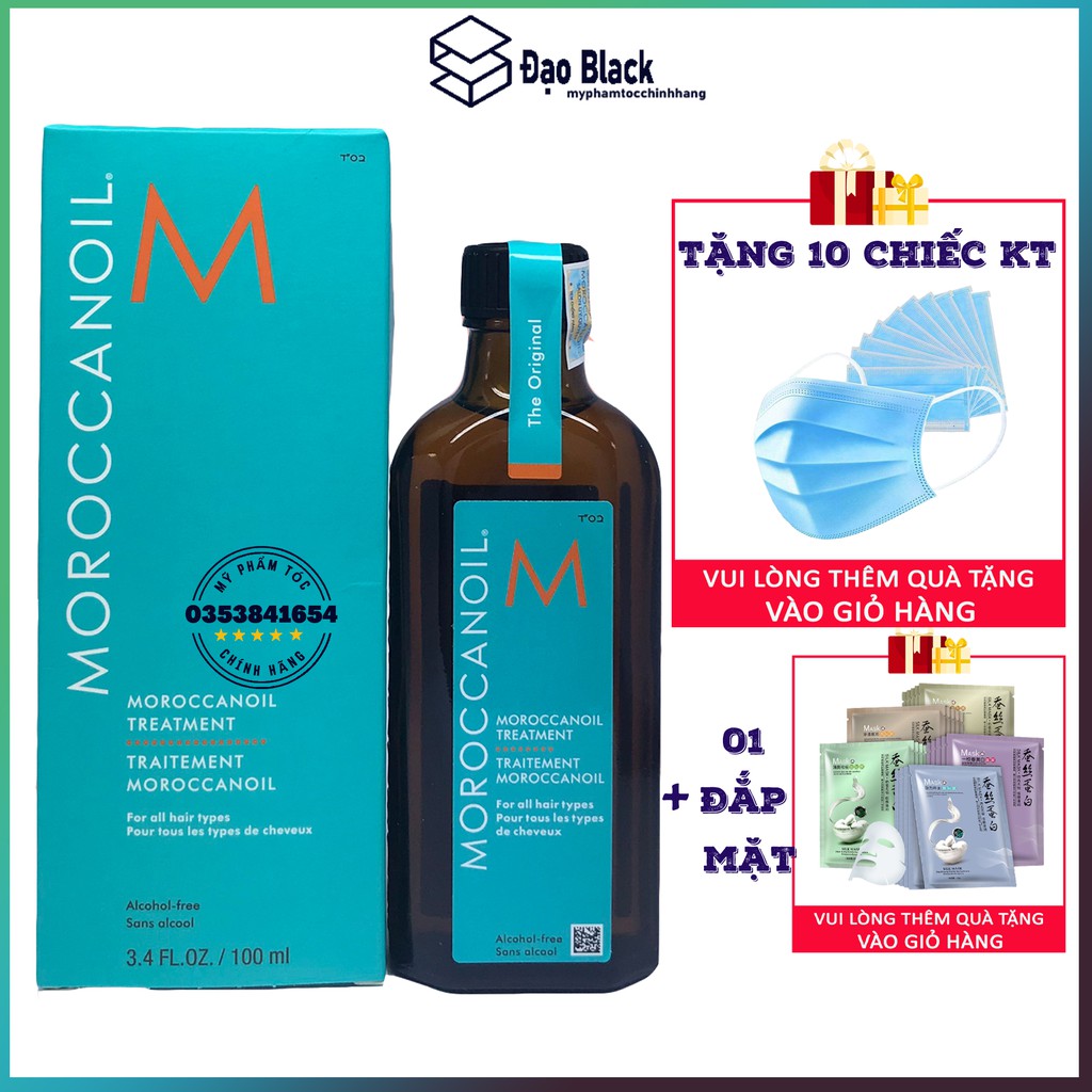 Moroccanoil treatment dầu dưỡng tóc moroccanoil chính hãng 100ml, Mỹ phẩm tóc yến nhi