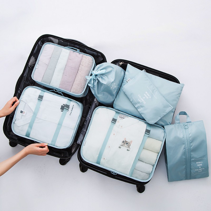 Set 7 túi đựng đồ du lịch tiện dụng