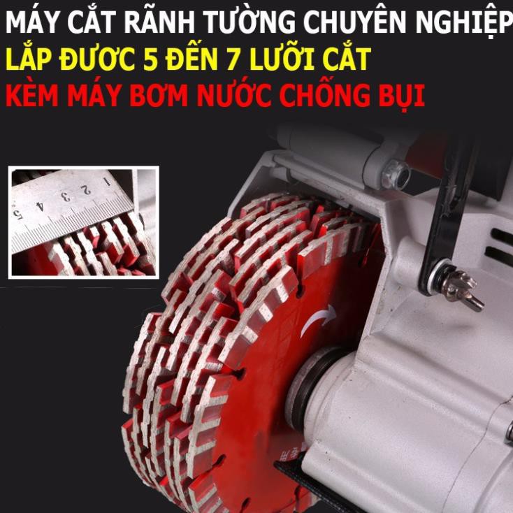 Máy cắt tường tạo rãnh 5 lưỡi - CW48