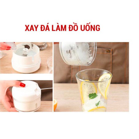 {SẢN PHẨM} Máy xay tỏi ớt cầm tay Mini Food Chopper