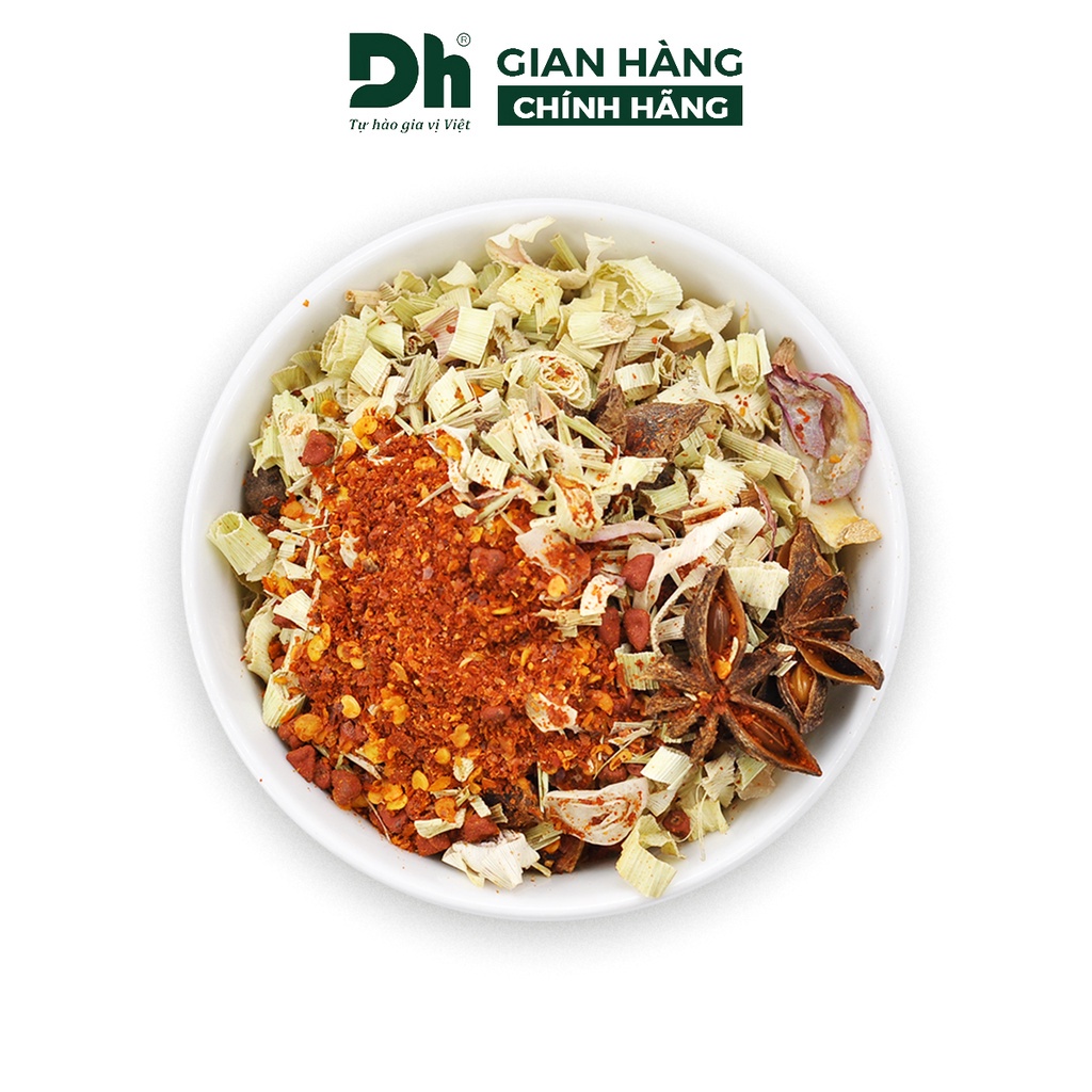 Gia vị nấu phở/bún bò Huế/lẩu thái/lẩu tiềm Natural DH Foods nêm sẵn thành phần tự nhiên