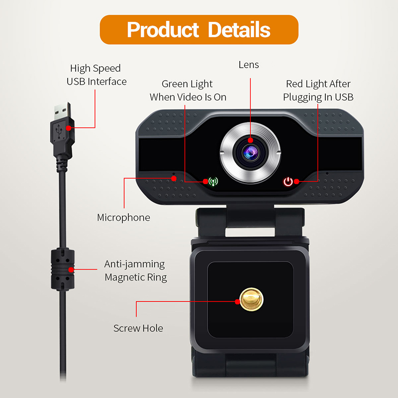 Webcam Hd 1080p Chất Lượng Cao