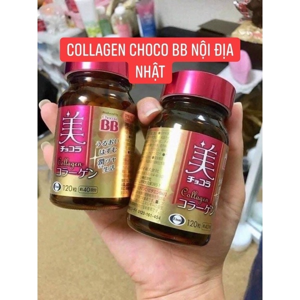 Viên uống bổ sung collagen BB chocola collagen 120 viên shumoshop