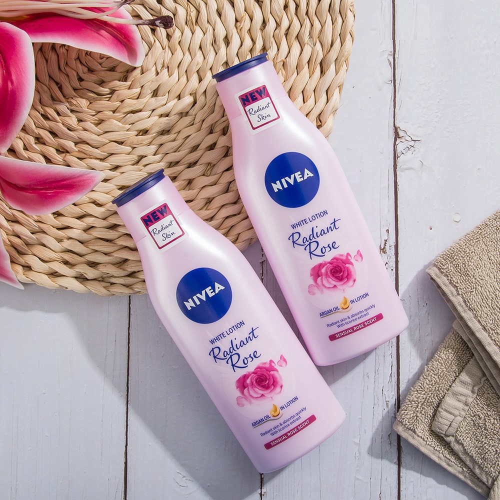 Dưỡng thể Nivea 350ml (hoa hồng) (MP5239)