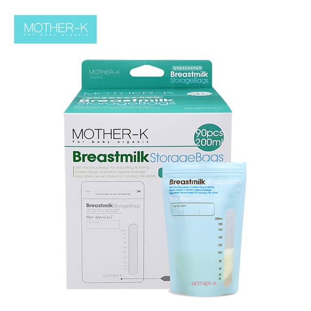 Túi sữa cảm biến nhiệt Mother K 60c