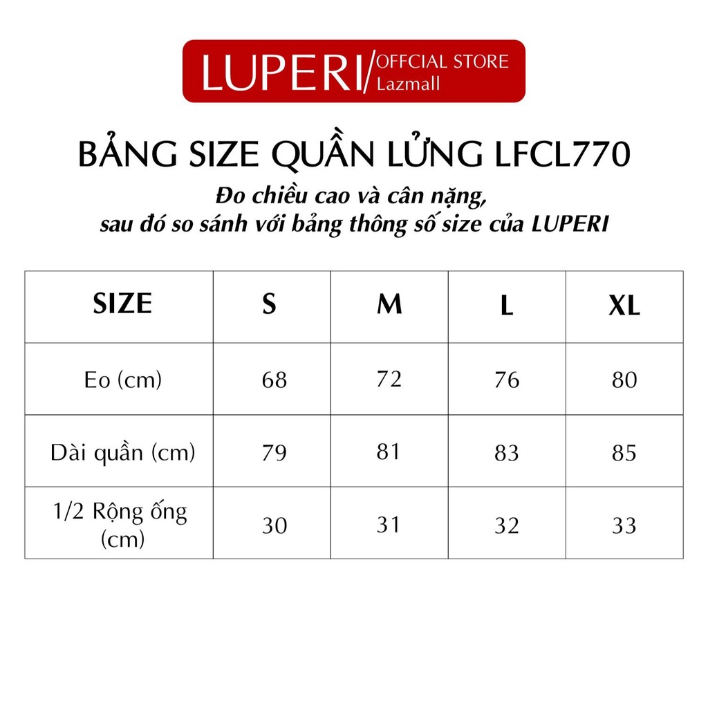 Quần Lửng Phối Phụ Kiện Sườn Luperi LFCL770