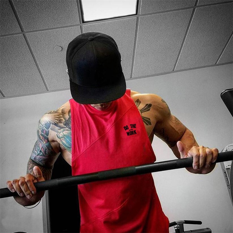 Áo ba lỗ thể thao vải cotton 2021 thời trang cho nam