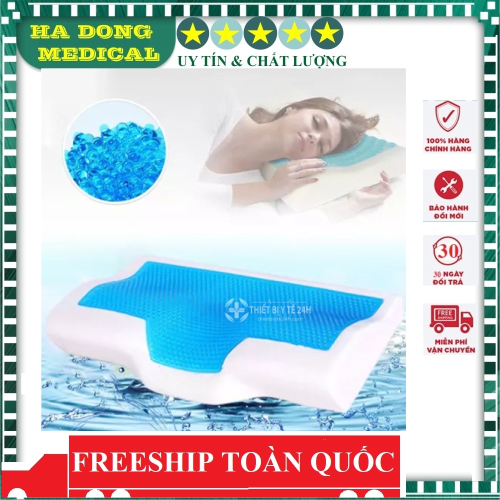 Gối Ngủ Cao Su Non Điều Hoà Cho Người Đau Cổ Vai Gáy, Thoái Hoá Đốt Sống Cổ BEAME S106