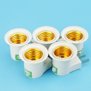 Chui đèn E27-có công tắc bật tắt (chui xoay)