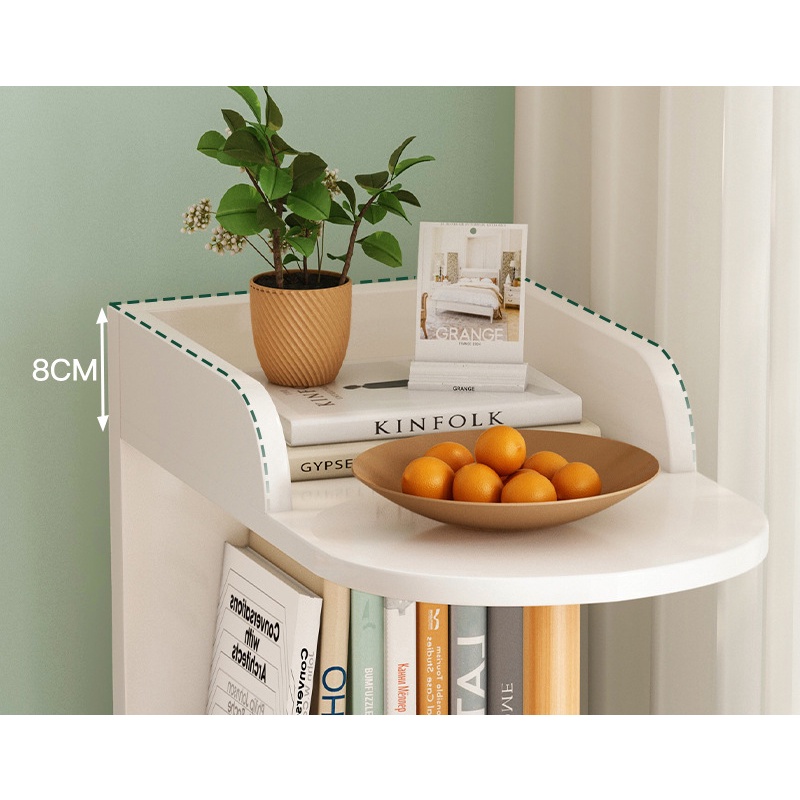 Kệ sách trang trí đa năng, kệ gỗ decor đa năng phong cách vintage Ant Home - TB018
