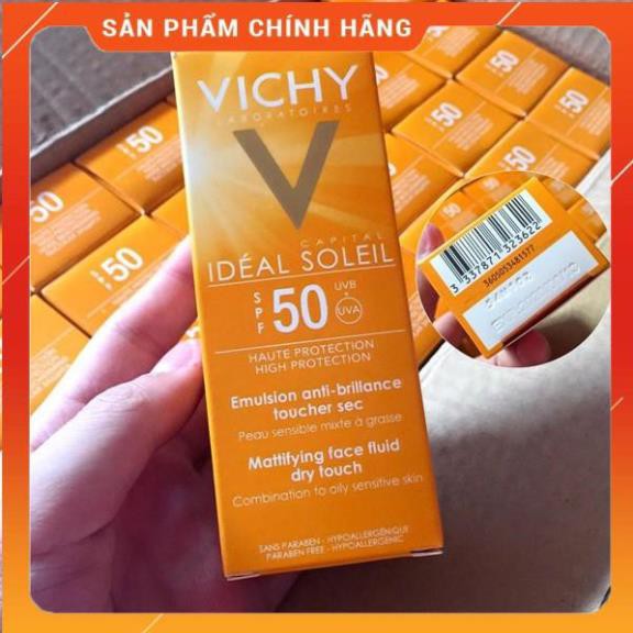 Kem Chống Nắng Vichy Ideal Soleil SPF50 Pháp 50ml