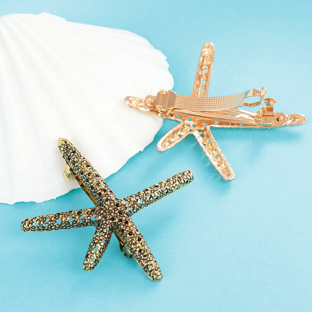 Kẹp tóc hợp kim hình chiếc lá xinh xắn thời trang cho nữ