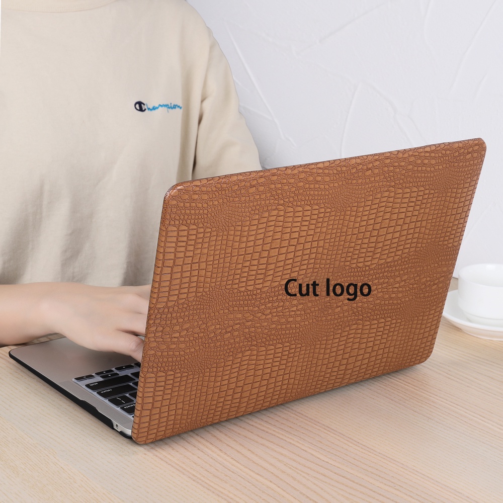 Ốp Da Cá Sấu Cho Macbook M2 Air13 A2681 A2338 2022 2020 M1 A2337 A1932 A2179 Pro14 A2442 Pro13 A2289 A2251 A1708 A1989 A2159