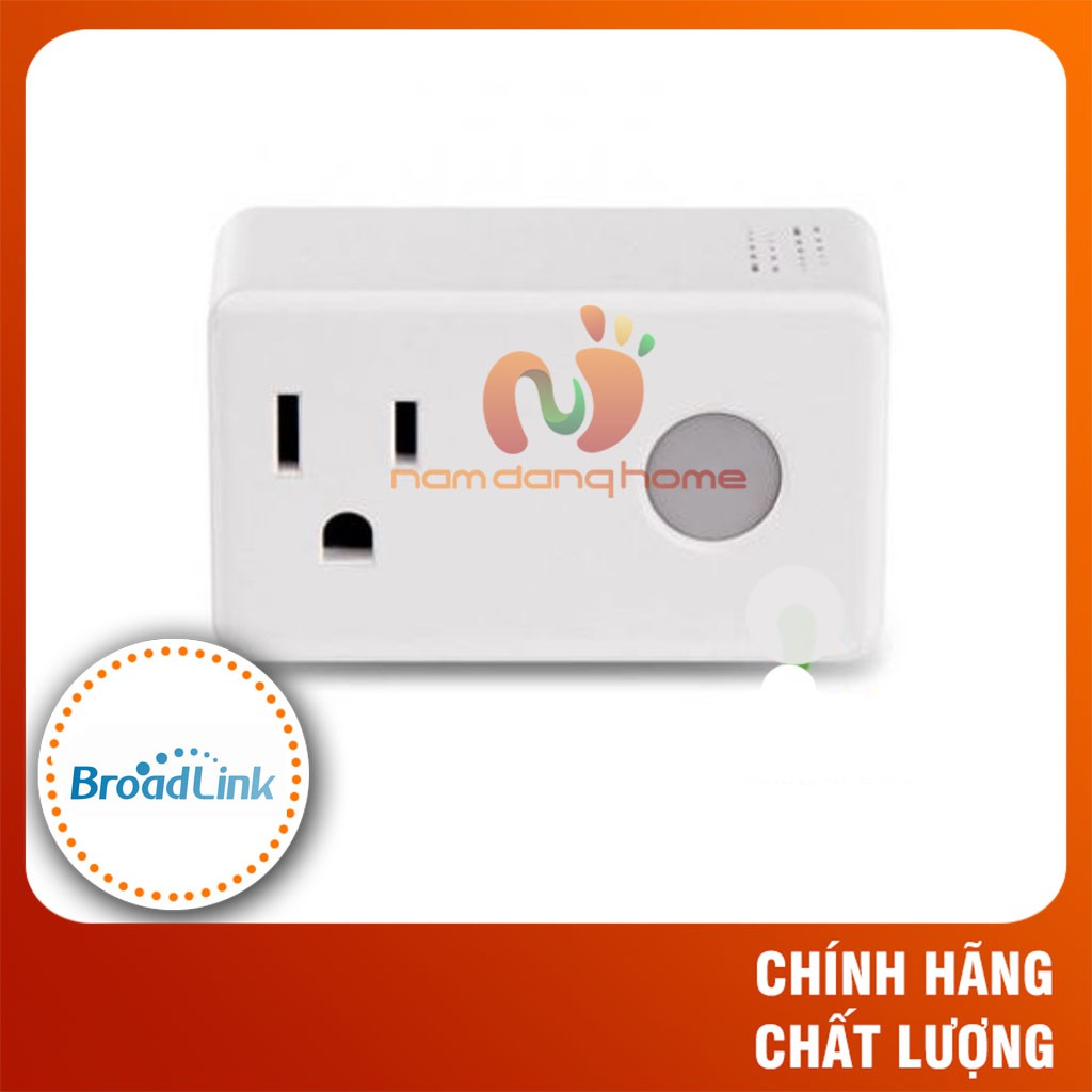 Ổ cắm Broadlink SP3 16A chính hãng siêu thông minh - Điều khiển từ xa qua hệ thống Wifi/3G/4G - Bảo hành 12 tháng