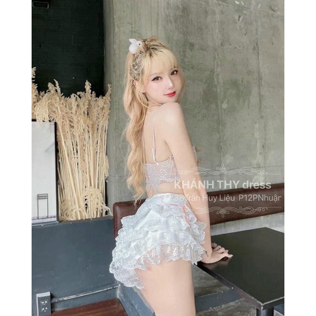 QUẦN REN HÓT. QUẦN REN BÁNH BÈO