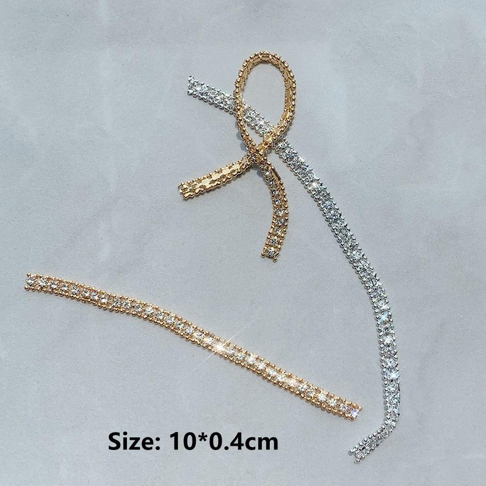 Dây Xích 10CM Đính Trang Trí Móng Tay Nghệ Thuật Cho Nữ|Kim Cương Giả|Phụ Kiện Trang Trí Móng Nghệ Thuật 3D DIY Xinh Xắn