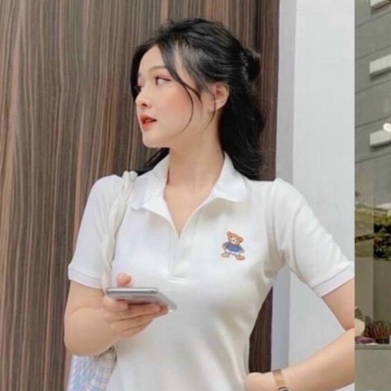 Đầm body chữ A tay ngắn  - Đầm polo cổ bẻ thời trang chất liệu mềm mịn cao cấp co giãn thời trang [Xuule fashion] | BigBuy360 - bigbuy360.vn