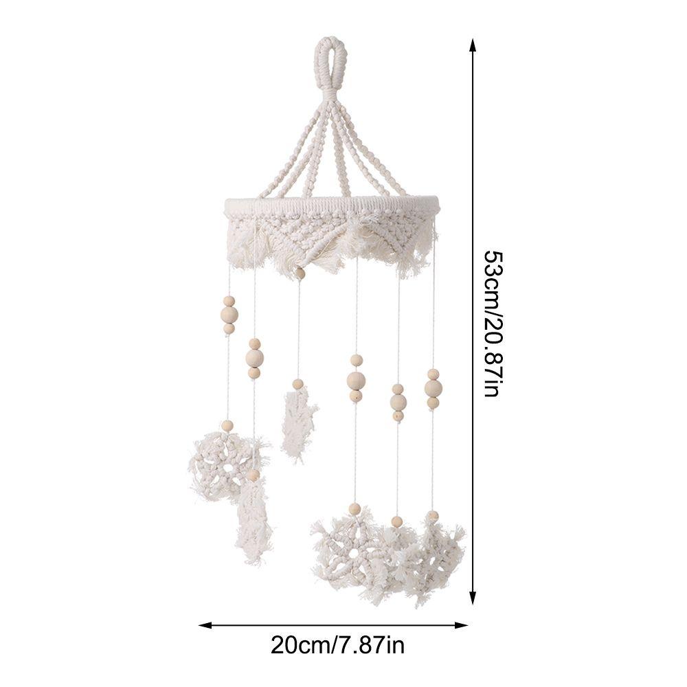 Chuông Gió Treo Tường Trang Trí Giáng Sinh|Lưới Bắt Giấc Mơ Bện Thủ Công