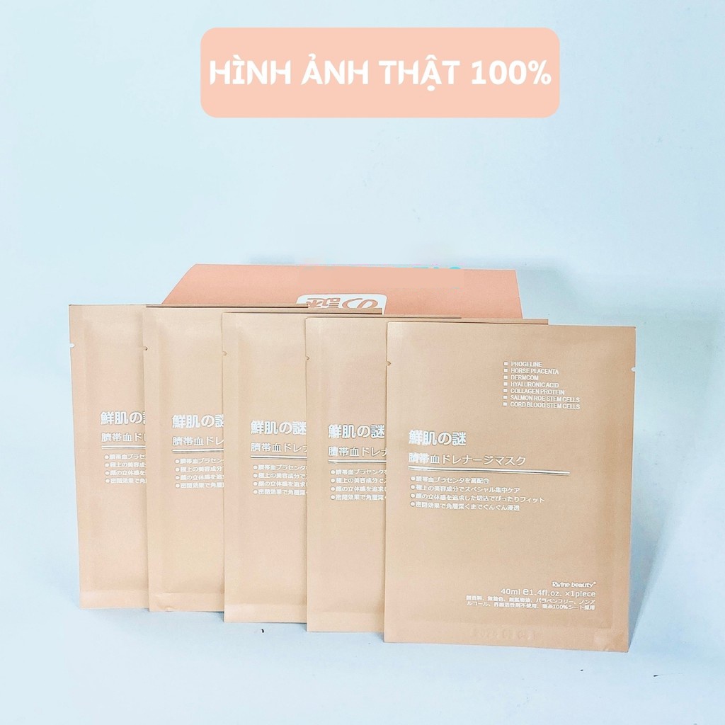 Mặt Nạ Tế Bào Gốc Nhau Thai Cừu Cuống Rốn Nhật Bản Rwine Beauty | BigBuy360 - bigbuy360.vn